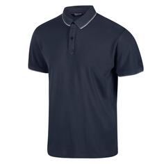 Рубашка-поло Regatta Tadeo для мужчин, темно-синий