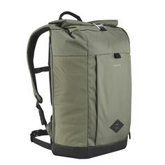 Рюкзак Quechua NH500 Escape Rolltop для походов, хаки / зеленый