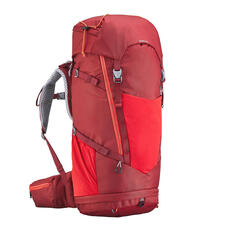 Рюкзак детский походный Quechua MH500 40+10 л, бордо/красный