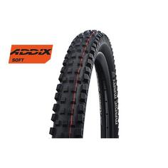 Складная покрышка Magic Mary — 27,5x2,40 дюйма — SuperGravity TLE Addix Soft SCHWALBE, черный / оливково-черный / черный