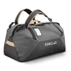 Сумка-баул походная Forclaz Duffel Basic 100 л, темно-серый