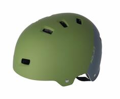 Шлем XLC Urban BH-C22 зелено-серый, зеленый / оливково-зеленый / серый