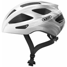 Шоссейный велосипедный шлем ABUS &quot;Macator&quot;, серебристый / черный / серебристый