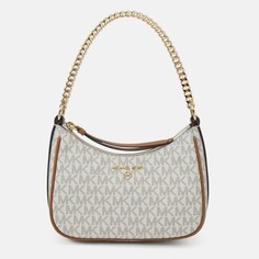 Сумка хобо Michael Kors Jet Set Charm Chain Pouchette, бежевый