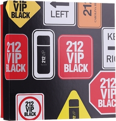 Парфюмерный набор Carolina Herrera 212 Vip Black, 100 мл + 100 мл
