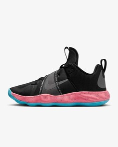 Кроссовки Nike React HyperSet LE, черный/розовый