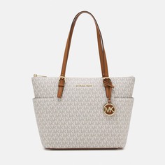 Сумка-тоут Michael Kors Jet Set Item Tote, ванильный