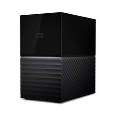 Сетевое хранилище Western Digital My Book Duo 36 ТБ (2 x 18 ТБ) WDBFBE0360JBK, RAID 0/1, JBOD, черный