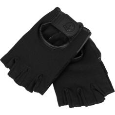 Кожаные перчатки для фитнеса черного/розового/хаки GORILLA SPORTS, черный