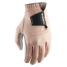 Перчатки для гольфа Soft RH женские розовые INESIS, фарфоровый розовый