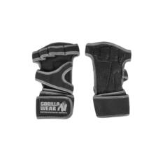Тренировочные перчатки для тяжелой атлетики - Yuma - Черный/Серый GORILLA WEAR, черный