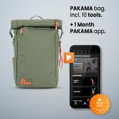 Фитнес-рюкзак PAKAMA (вкл. приложение) - тренажерный зал, который можно взять с собой, зеленый