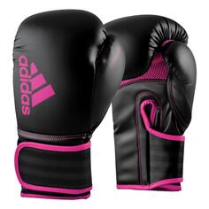 Боксерские перчатки Гибрид 80 ADIDAS, черный розовый