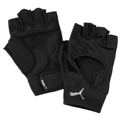 Тренировочные перчатки Essential PUMA, черный/серый/фиолетовый