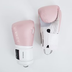 Боксерские перчатки Outshock 120, розовый/белый