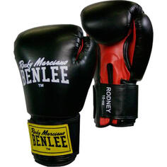 Боксерские перчатки Benlee Rodney 16 oz чёрно-красные, черный