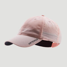 Бейсболка Tennis Cap TC 500 Gr. 54 бледно-розовый/серый ARTENGO, неоновый пастельный лососевый/угольно-серый
