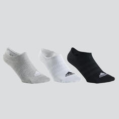 Теннисные носки низкие 3 шт. - Adidas черный/белый/серый