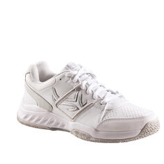 Женские теннисные туфли - TS160 белый ARTENGO, белый/туманно-серый