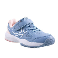 Теннисная обувь Кроссовки детские с липучкой - TS530 Серый/Розовый ARTENGO, бледно-голубой