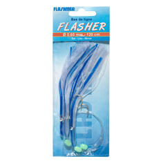 Готовый поводок Flasher 3 крючка №2/0 FLASHMER