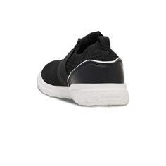 Кроссовки Actus Knit Slip-On Recycled Jr унисекс для детей HUMMEL, черный