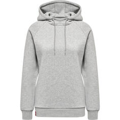 Hmlred Heavy Zip Hoodie Woman Hoodie Ladies HUMMEL, черный