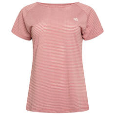 Женская футболка для фитнеса с коротким рукавом Defy II - розовый DARE 2B, светло-розовый