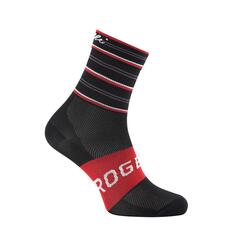 Женские велосипедные носки - Stripe ROGELLI, красный черный