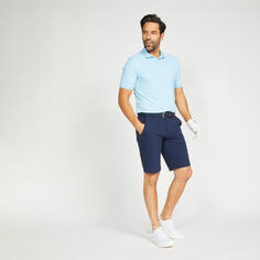 Мужская футболка-поло для гольфа - WW500 голубая INESIS, светло-голубой