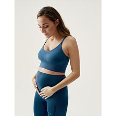 Топ для беременных Born Living Yoga, синий