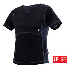 E.COOLINE Футболка Powercool SX3 | Крутая рубашка для взрослых | активируется водой, черный