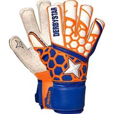 Вратарские перчатки Derbystar Twh-Aps Protect Apollo II, белоснежный/оранжевый/темно-синий