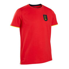 Детская футболка футбольного болельщика - FF100 Бельгия 2022 KIPSTA, красный
