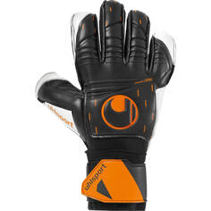 Вратарские перчатки Uhlsport Speed Contact Soft Flex Frame, черный/оранжевый