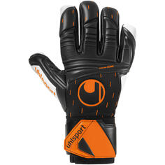 Вратарские перчатки Uhlsport Speed Contact Supersoft HN, черный/оранжевый