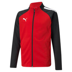 Детская куртка Puma Team Liga Training, красный/красный/черный