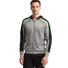 тренировочная куртка Liga 2.0 с капюшоном ERIMA, серый/серый/черный
