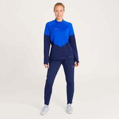 Женские футбольные тренировочные брюки Kipsta Viralto, темно-синий/индиго