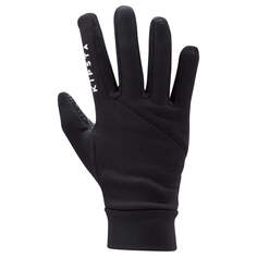 Детские футбольные перчатки Kipsta Keepdry 500, черный