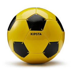 Футбольный мяч First Kick размер 5 (дети с 12 лет) желтый KIPSTA, желтый