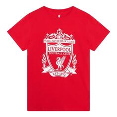 Футболка с логотипом Liverpool для взрослых - красная LIVERPOOL FC, красный