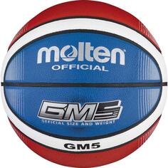 MOLTEN Баскетбольный мяч GMX5 C Унисекс, синий/красный/белый