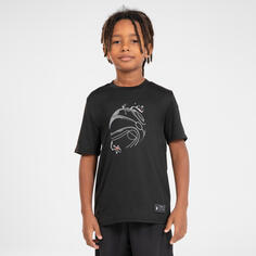 Детская баскетбольная футболка/джерси - TS500 Почти черный TARMAK, черный
