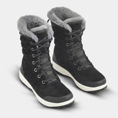Ботинки зимние Quechua SH500 U-Warm непромокаемые, черный