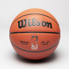 Мяч баскетбольный размер 7 - Signature Series S7 NBA оранжевый WILSON