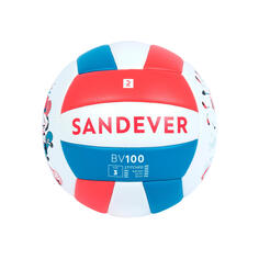 Мяч для пляжного волейбола размер 3 сшитый - BV100 Classic розовый COPAYA, малиново-розовый