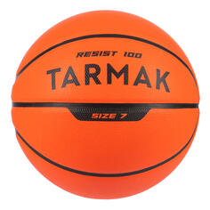Мяч баскетбольный R100 размер 7 детский/взрослый оранжевый TARMAK, Королек