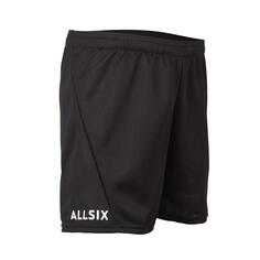 Волейбольные шорты для мальчиков V100 черные ALLSIX, черный