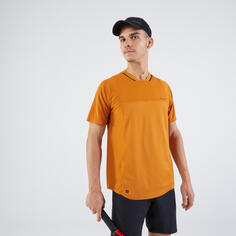 Теннисная футболка мужская - Dry VN охра/черная ARTENGO, охра